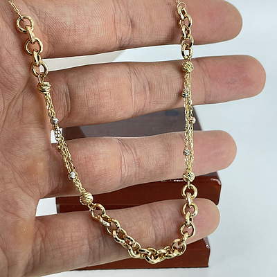 گردنبند طلا هرمس و البرنادو ژوان کد ۲۱۶۱